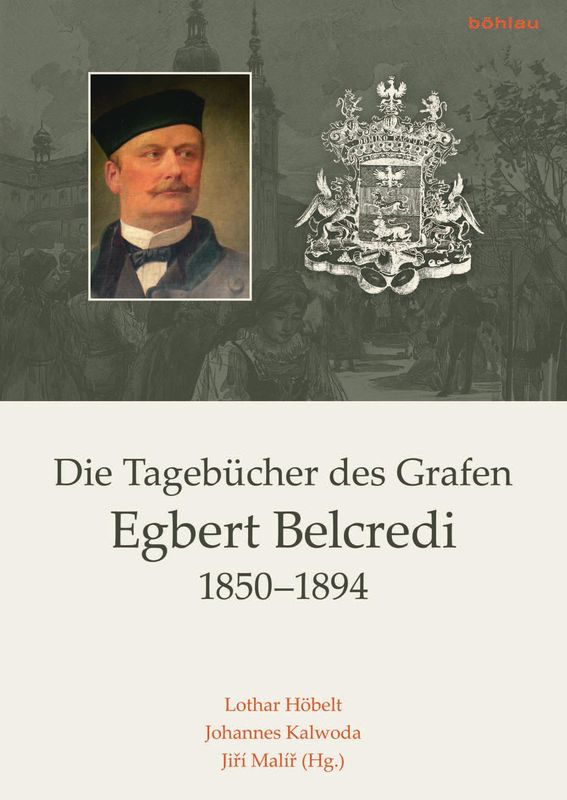 Bucheinband von 'Die Tagebücher des Grafen Egbert Belcredi 1850–1894'