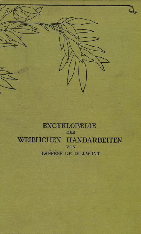Bucheinband von 'Encyclopædie der weiblichen Handarbeiten'
