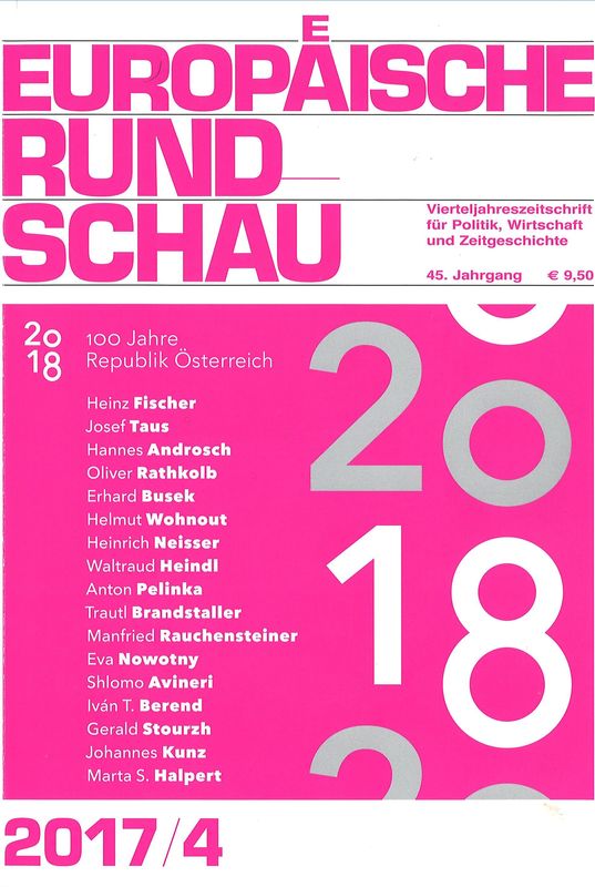 Cover of the book 'Europäische Rundschau - Vierteljahreszeitschrift für Politik, Wirtschaft und Zeitgeschichte, Volume 4'