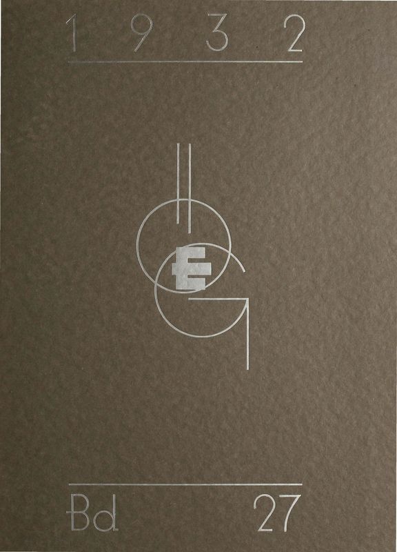 Cover of the book 'Österreichisches Jahrbuch für Exlibris und Gebrauchsgraphik - 1932, Volume 27'