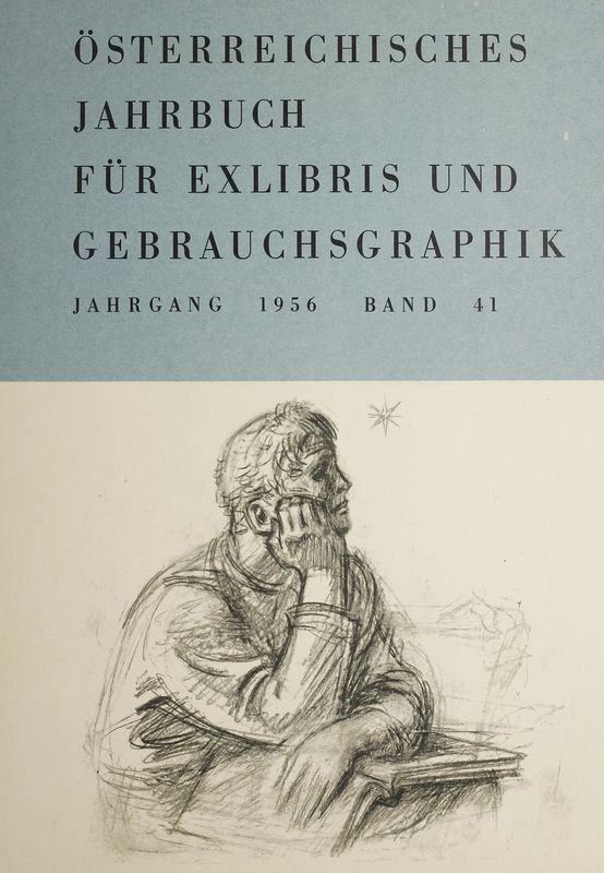 Bucheinband von 'Österreichisches Jahrbuch für Exlibris und Gebrauchsgraphik - 1956, Band 41'