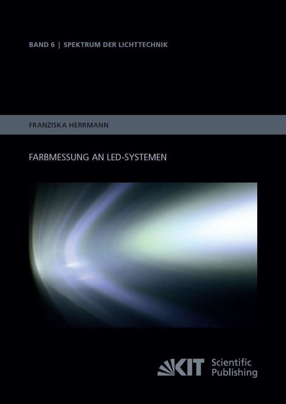 Cover of the book 'Farbmessung an LED-Systemen'