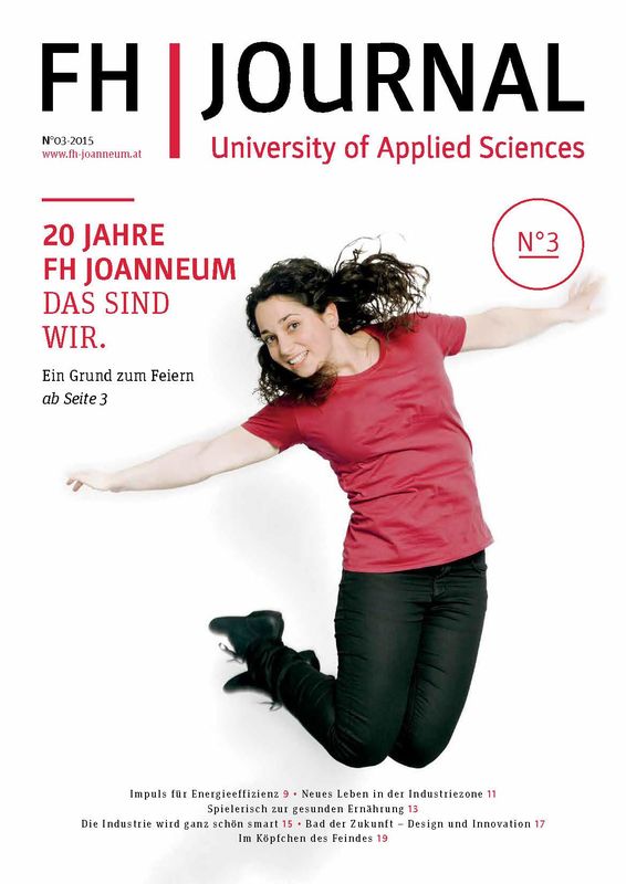 Cover of the book 'FH JOURNAL - University of Applied Sciences, Volume 3/2015'