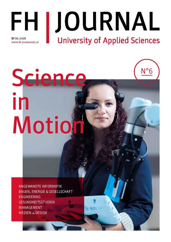 Cover of the book 'FH JOURNAL - University of Applied Sciences, Volume 6/2018'