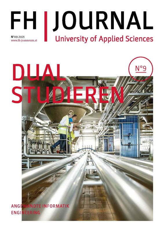 Cover of the book 'FH JOURNAL - University of Applied Sciences, Volume 9/2021'