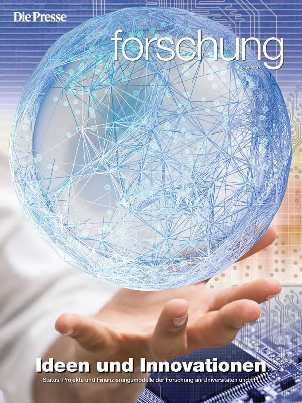 Cover of the book 'forschung - Ideen und Innovationen'