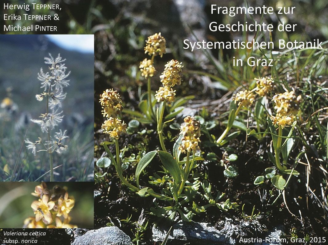 Cover of the book 'Fragmente zur Geschichte der Systematischen Botanik in Graz'