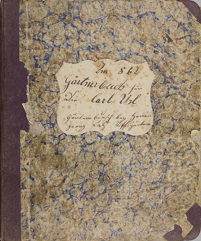 Cover of the book 'Gärtnerbuch für den Carl Url'