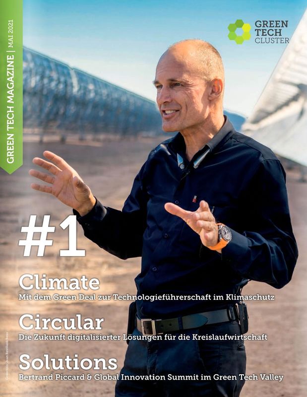 Cover of the book 'Green Tech Magazine, Volume 01/2021'