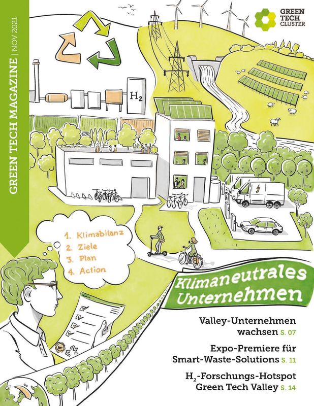 Cover of the book 'Green Tech Magazine, Volume 02/2021'