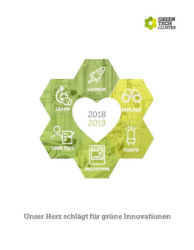 Cover of the book 'Green Tech Magazine - Green Tech Jahresbericht'