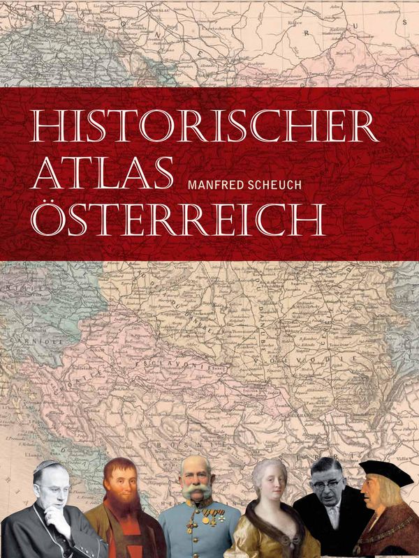 Cover of the book 'Historischer Atlas Österreich'