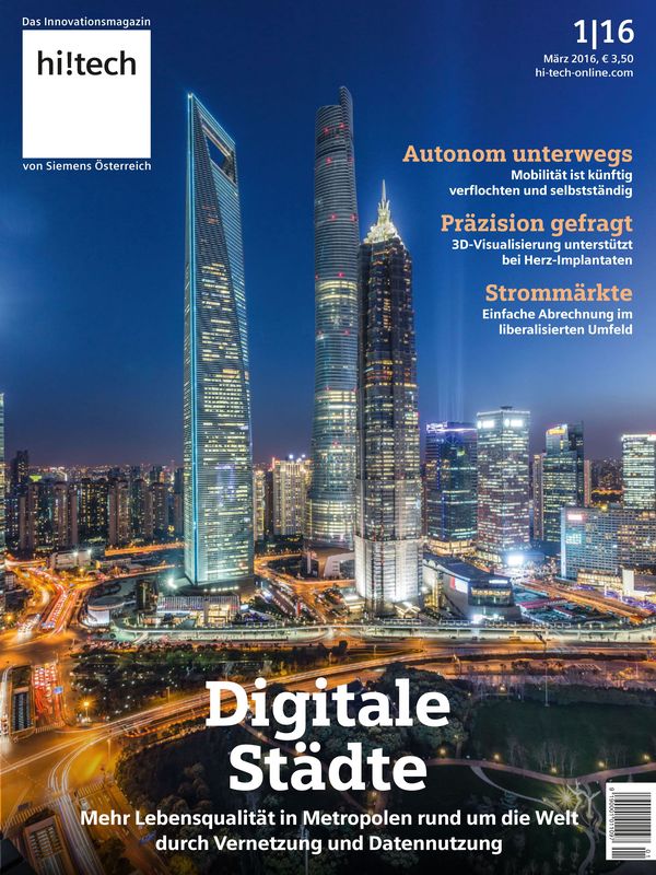 Cover of the book 'hi!tech - Das Innovationsmagazin von Siemens Österreich, Volume 1|16'