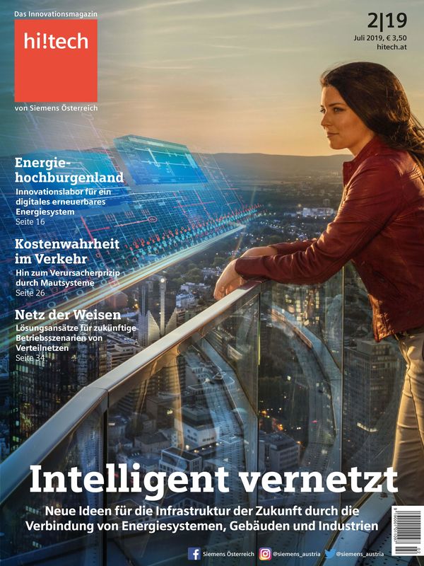 Cover of the book 'hi!tech - Das Innovationsmagazin von Siemens Österreich, Volume 2|19'