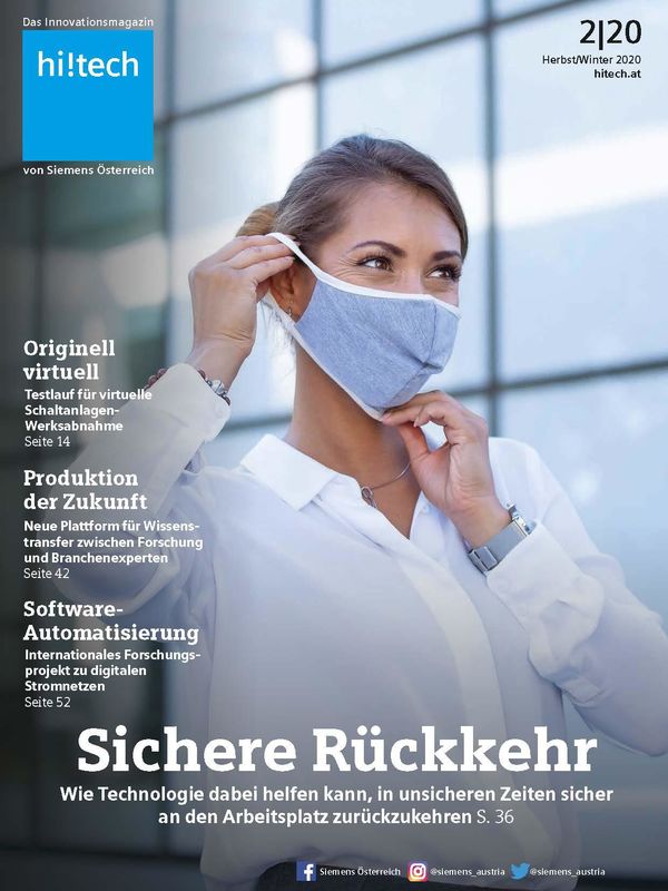 Cover of the book 'hi!tech - Das Innovationsmagazin von Siemens Österreich, Volume 2|20'