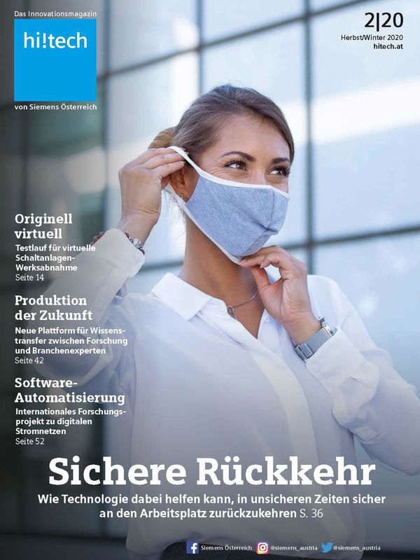 Bucheinband von 'hi!tech - Das Innovationsmagazin von Siemens Österreich, Band 2|20'