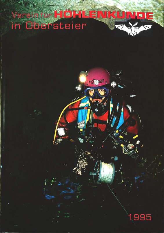 Bucheinband von 'Mitteilungen des Vereines für Höhlenkunde in Obersteier 1995'