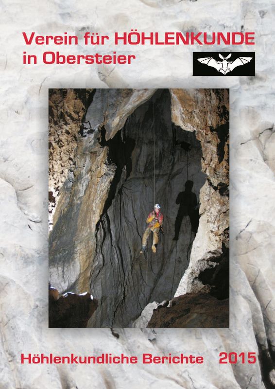 Cover of the book 'Höhlenkundliche Berichte 2015'