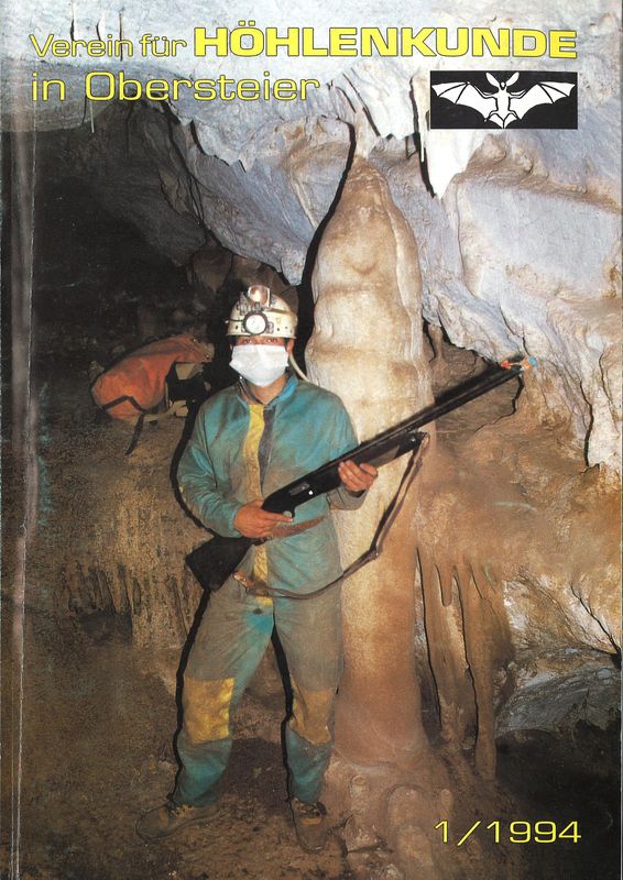 Bucheinband von 'Mitteilungen des Vereines für Höhlenkunde in Obersteier 1994, Band 1/1994'