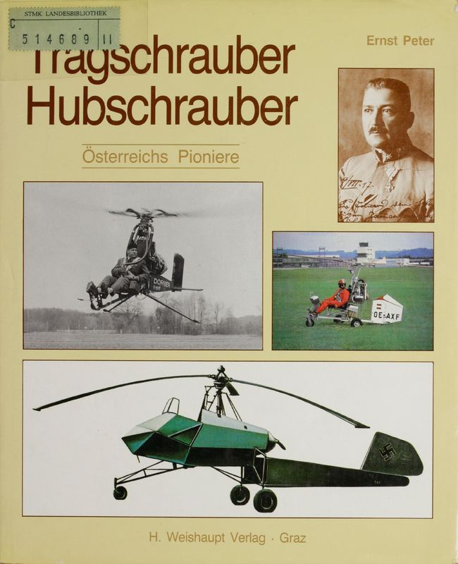 Cover of the book 'Tragschrauber Hubschrauber - Österreichs Pioniere'