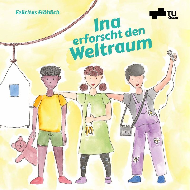 Cover of the book 'Ina erforscht den Weltraum'