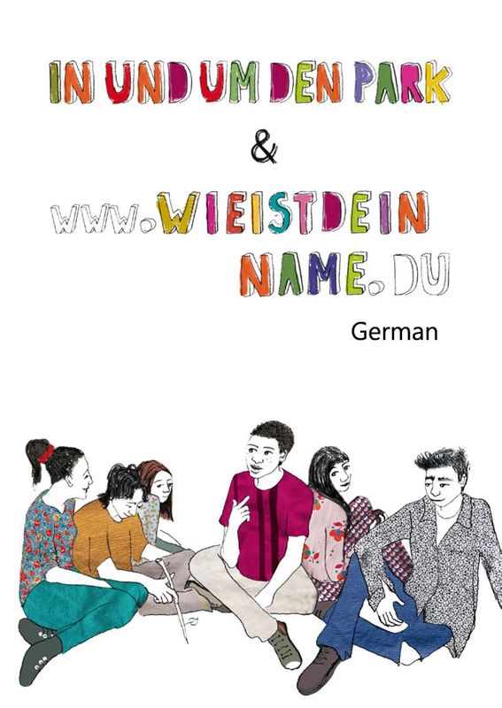 Cover of the book 'Im und um den Park & www.wieheißt.du'