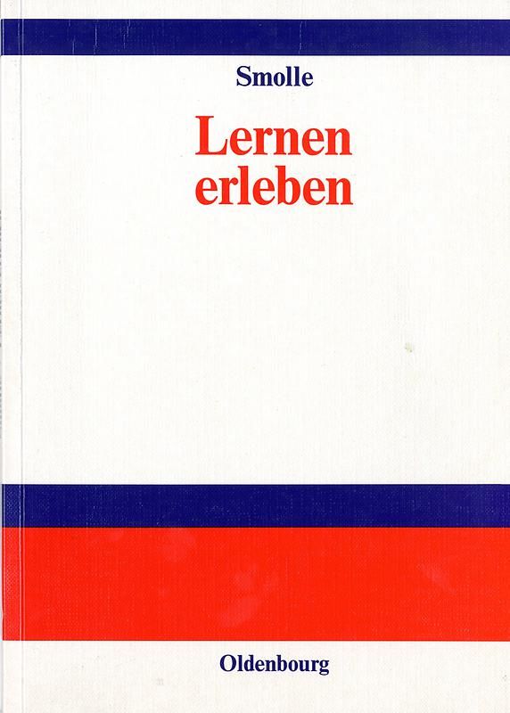 Cover of the book 'Lernen erleben'