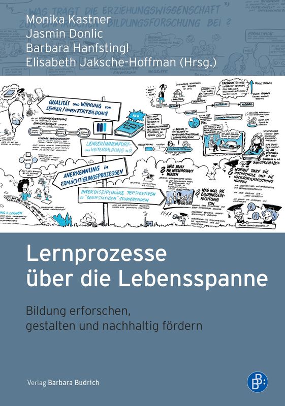 Bucheinband von 'Lernprozesse über die Lebensspanne - Bildung erforschen, gestalten und nachhaltig fördern'