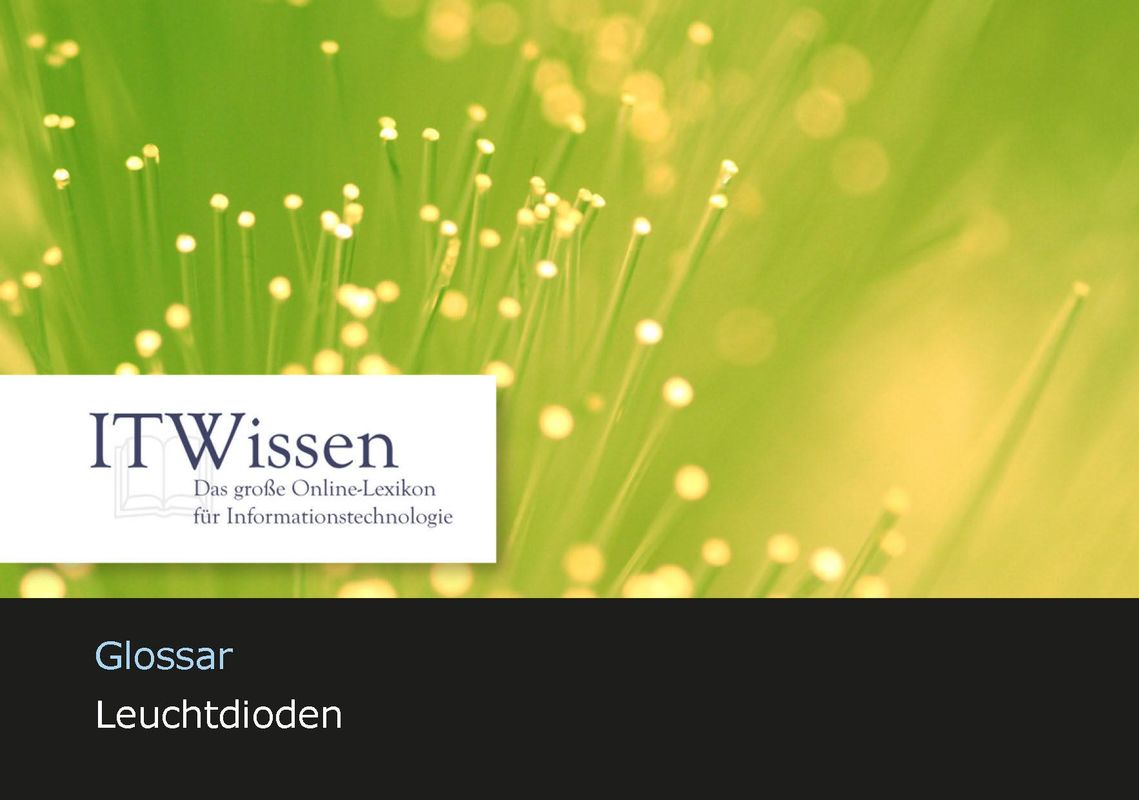 Cover of the book 'IT Wissen - Leuchtdioden'