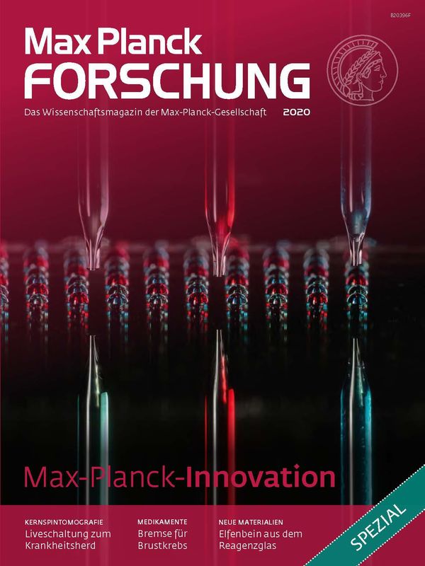 Cover of the book 'Max Planck Forschung - Das Wissenschaftsmagazin der Max-Planck-Gesellschaft, Volume Spezial'