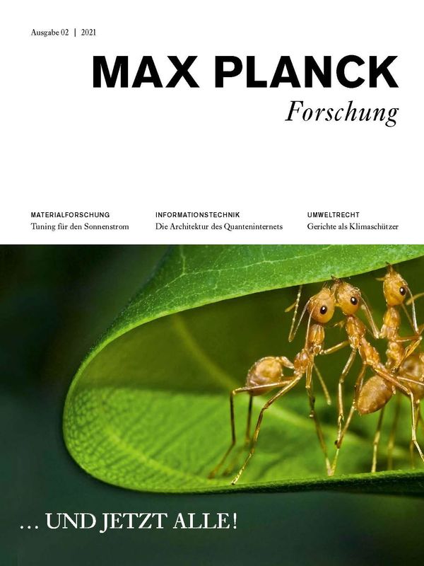 Cover of the book 'Max Planck Forschung - Das Wissenschaftsmagazin der Max-Planck-Gesellschaft, Volume 2'