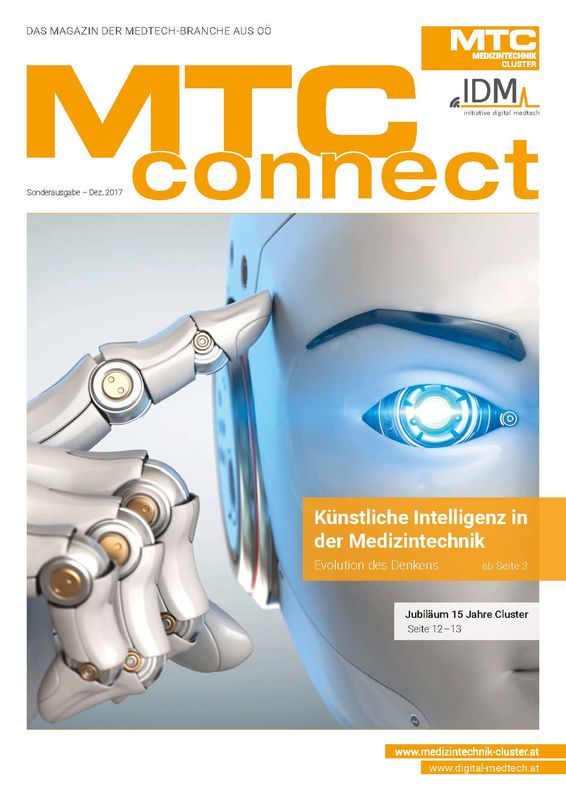 Bucheinband von 'MTC-connect - Das Magazin der Medtech-Branche aus OÖ, Band Sonderausgabe'