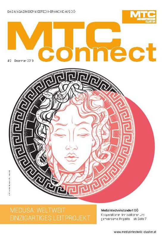 Bucheinband von 'MTC-connect - Das Magazin der Medtech-Branche aus OÖ, Band 2'