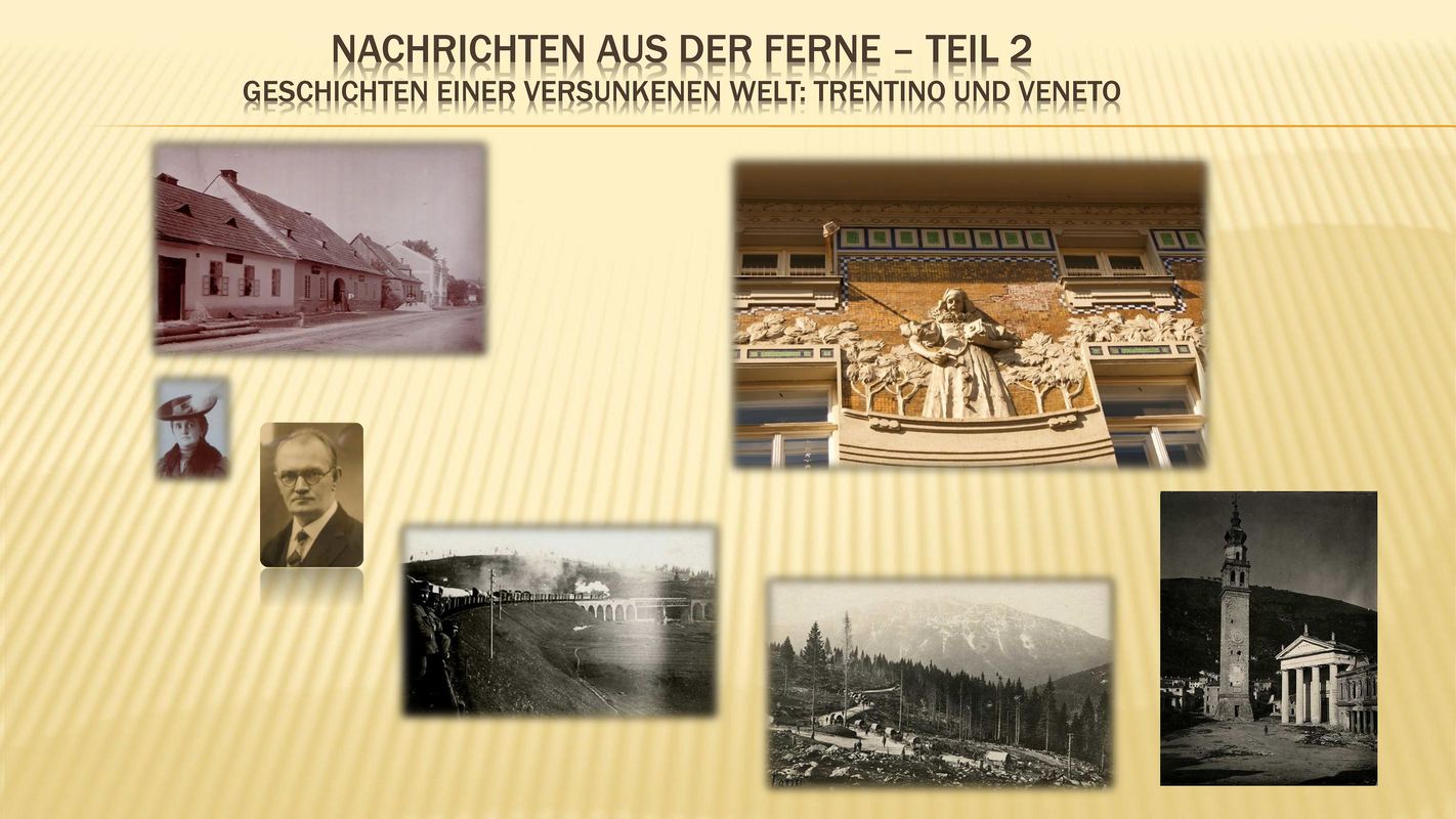 Bucheinband von 'Nachrichten aus der Ferne - Geschichten einer versunkenen Welt: Trentino und Veneto, Band 2'