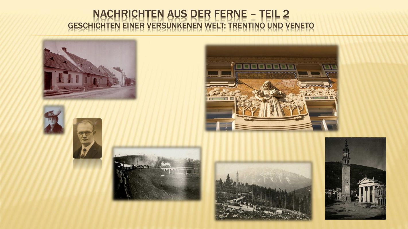 Cover of the book 'Nachrichten aus der Ferne - Geschichten einer versunkenen Welt: Trentino und Veneto, Volume 2'