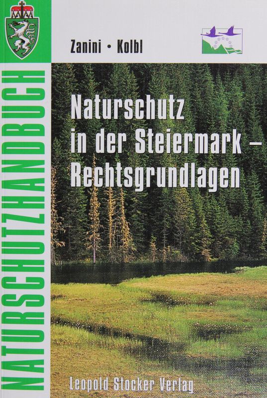 Cover of the book 'Naturschutz in der Steiermark - Rechtsgrundlagen'