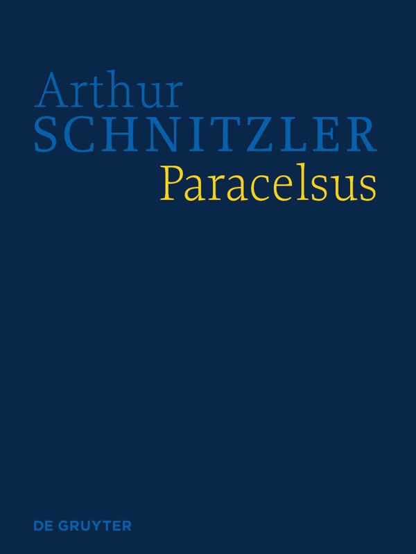 Cover of the book 'Paracelsus - Historisch-kritische Ausgabe'