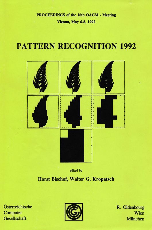 Bucheinband von 'Pattern Recognition 1992'