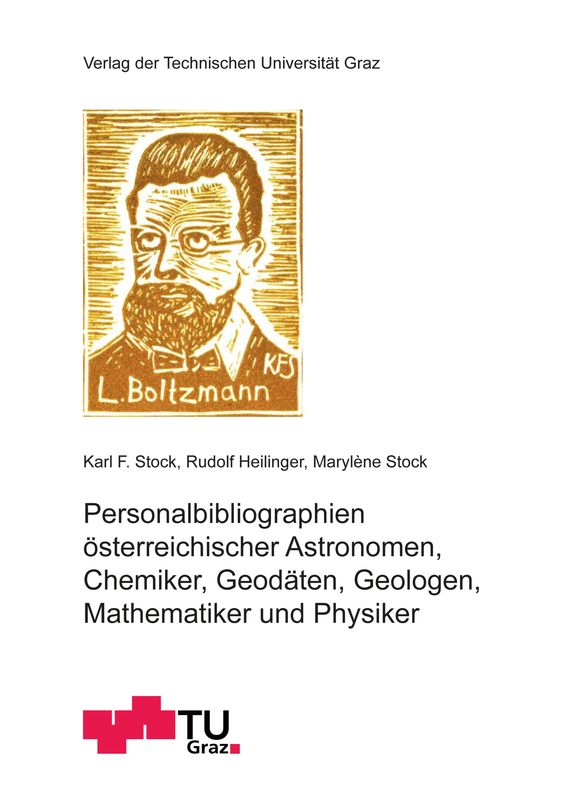 Bucheinband von 'Personalbibliographien österreichischer Astronomen, Chemiker, Geodäten, Geologen, Mathematiker und Physiker'