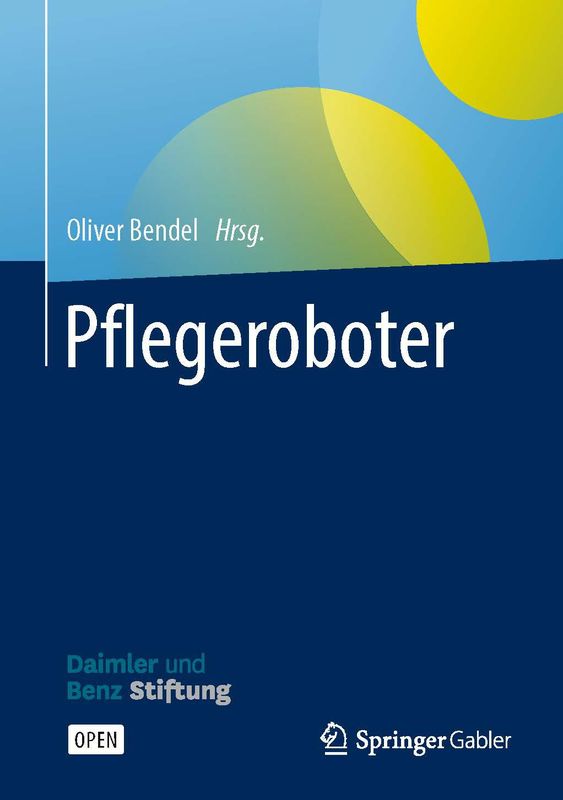 Cover of the book 'Pflegeroboter'