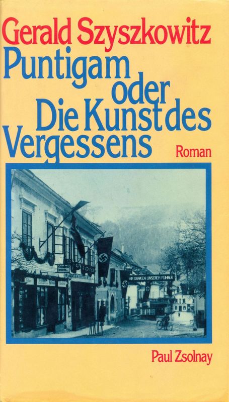 Cover of the book 'Puntigam oder die Kunst des Vergessens'