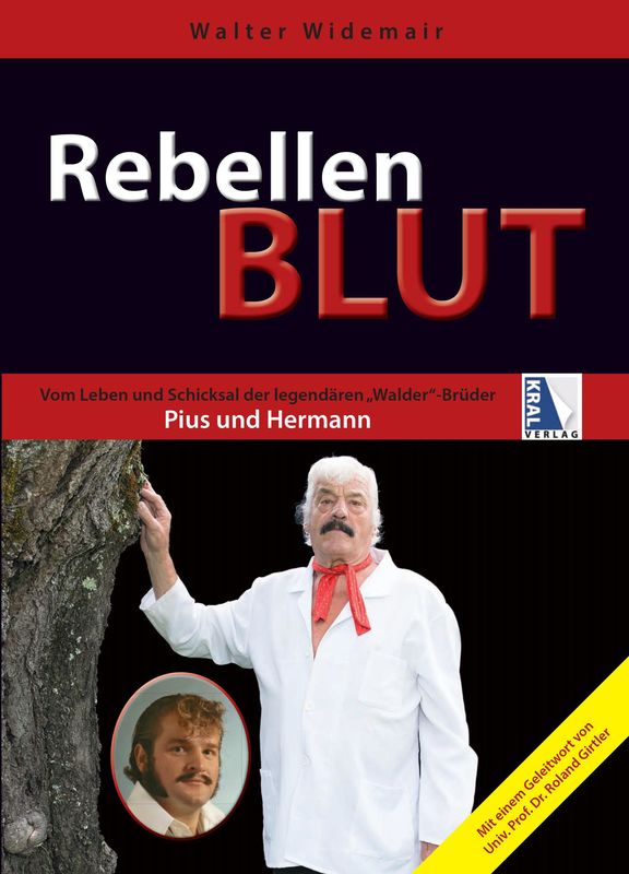 Cover of the book 'Rebellen Blut - Vom Leben und Schicksal der legendären „Walder"-Brüder Pius und Hermann'