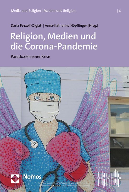 Bucheinband von 'Religion, Medien und die Corona-Pandemie - Paradoxien einer Krise'
