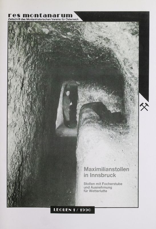 Bucheinband von 'res montanarum - Zeitschrift des Montanhistorischen Vereins für Österreich, Band 1'