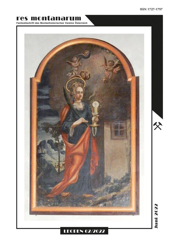 Bucheinband von 'res montanarum - Zeitschrift des Montanhistorischen Vereins für Österreich, Band 62'