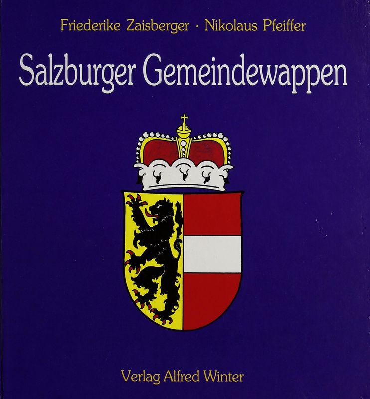 Cover of the book 'Salzburger Gemeindewappen'