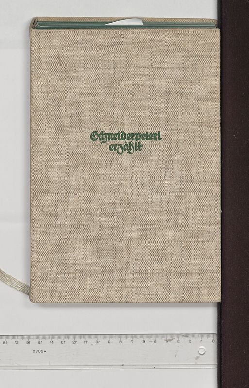 Cover of the book 'Schneiderpeterl erzählt - aus P. K. Roseggers unveröffentlichten Jugendschriften'