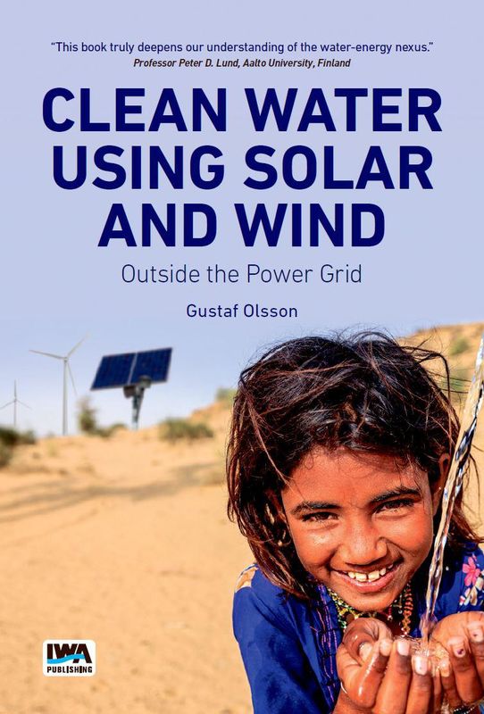 Cover of the book 'Clean Water Using Solar and Wind - Outside the Power Grid'