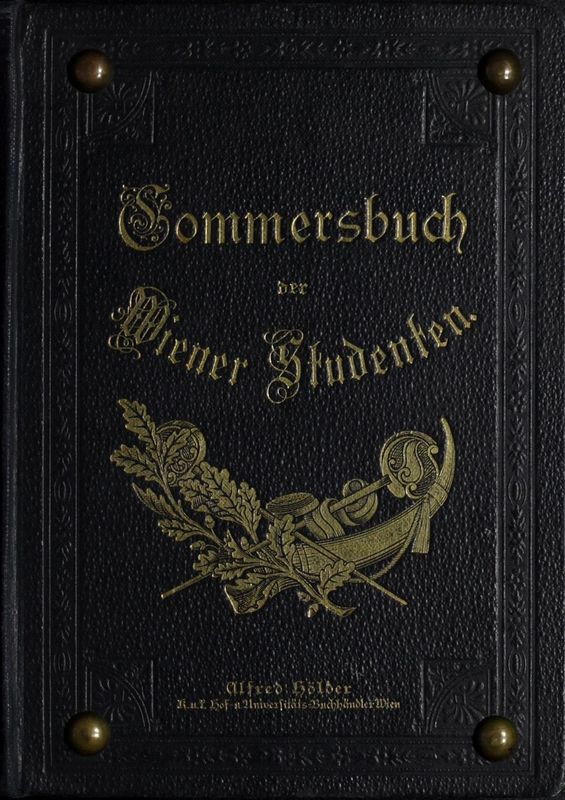 Cover of the book 'Commersbuch der Wiener Studenten'