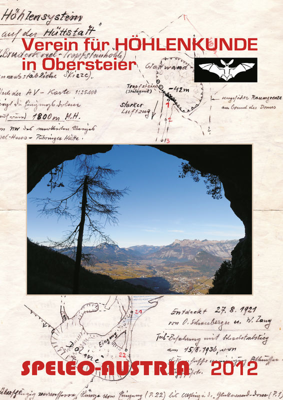 Cover of the book 'Speleo-Austria 2012 - Tagungsband anlässlich 100 Jahre organisierte Höhlenforschung im Steirischen Salzkammergut'